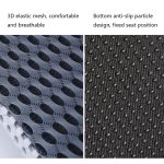 QFC040 U-förmiges Autositzkissen aus verdicktem Memory-Schaum, Black, Grey – Bild 6