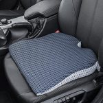 QFC040 U-förmiges Autositzkissen aus verdicktem Memory-Schaum, Black, Grey – Bild 7