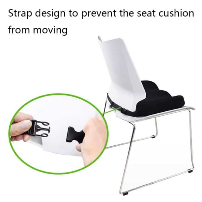 QFC-023 U-förmiges Autositzkissen aus Memory-Schaum mit langsamer Rückfederung, Car Seat Cushio – Bild 5