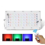 50W LED RGB wasserdichtes ultra-light Outdoor-Flutlicht mit Fernbedienung
