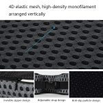 Verdicktes, atmungsaktives Autositzkissen aus Memory-Schaum, QFC047 Black, QFC047 Gray – Bild 5