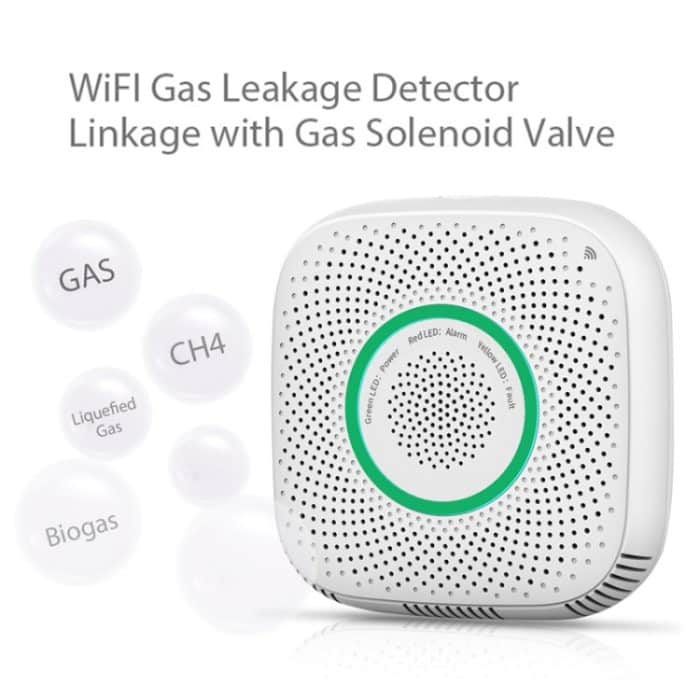 TY-GSA-87 Smart Home WIFI-Gasdetektor, EU Plug, US Plug, UK Plug – Bild 4
