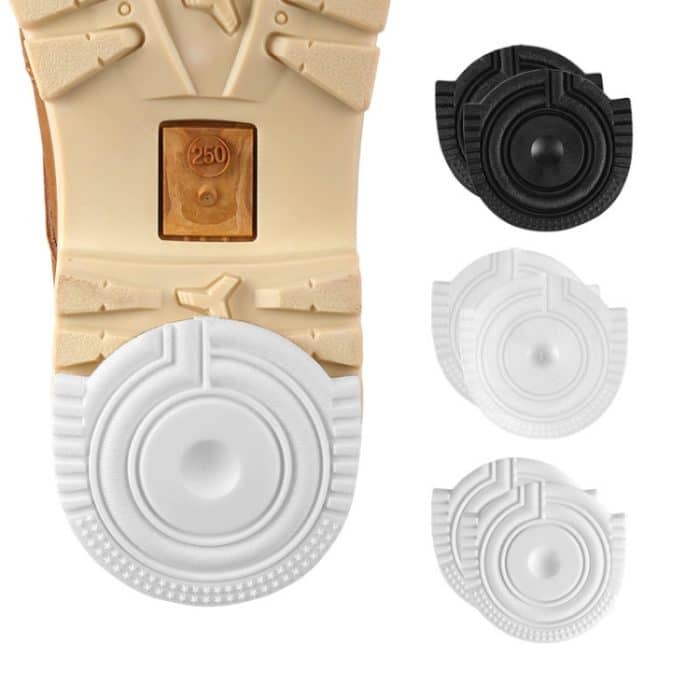 2 Paar verschleißfeste, schneidbare Sport-Anti-Rutsch-Aufkleber aus Gummi für die Sohle, No.6 36/37 Yards, No.8 38/39 Yards, No.0 40 Yards, No.1 41 Yards, No.2 42 Yards, No.3 43 Yards, No.4 44 Yards, No.5 45 Yards – Bild 2