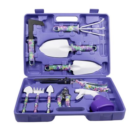 YL025 Topf-Gartenwerkzeug-Set, 10 PCS / Set (Purple ), 10 PCS / Set (Green), 5 PCS / Set (Purple), 5 PCS / Set (Green)