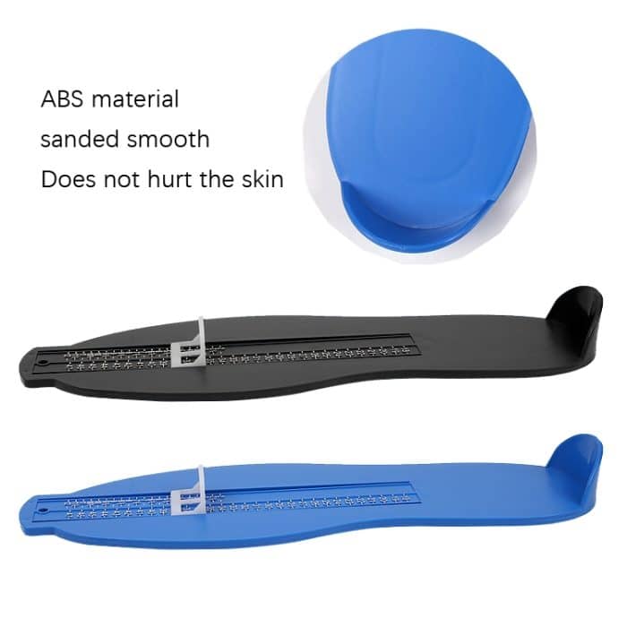 3 Stück Fußmessgerät für Erwachsene, universelles Messgerät, Red, Black, Blue – Bild 4