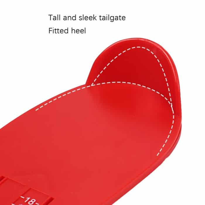 3 Stück Fußmessgerät für Erwachsene, universelles Messgerät, Red, Black, Blue – Bild 5