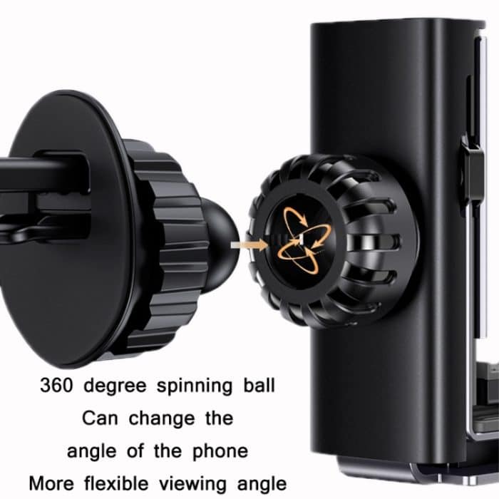 ZJ058 Auto vollautomatische versteckte Doppelarm-Luftauslass-Schwerkrafthalterung, ZJ058 – Bild 3