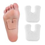 10 Paar U-förmige Schaf-Filz-Funktionsaufkleber, White, Skin Color