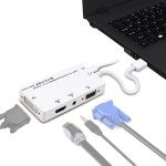 D0407 HDMI-VGA-DVI-Anschluss-HDTV-Monitorkabel