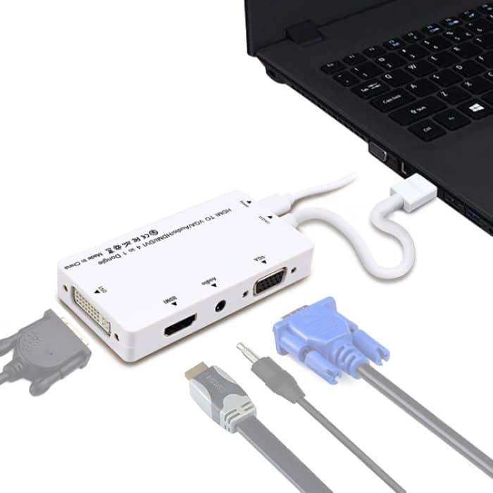 D0407 HDMI-VGA-DVI-Anschluss-HDTV-Monitorkabel – Bild 1