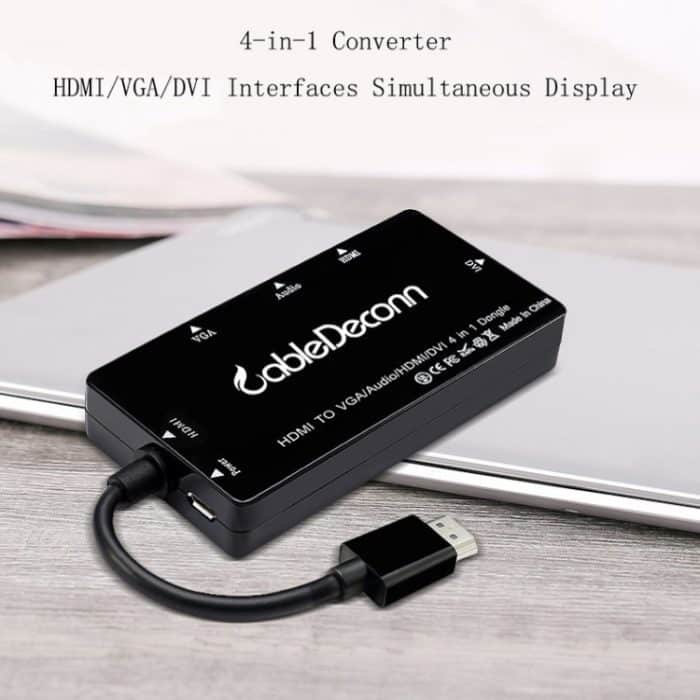 D0407 HDMI-VGA-DVI-Anschluss-HDTV-Monitorkabel – Bild 3