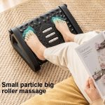 Bürocomputer einrichten Fußhocker Fußmassagepedal, Black, White, Bean Color, Pink – Bild 4