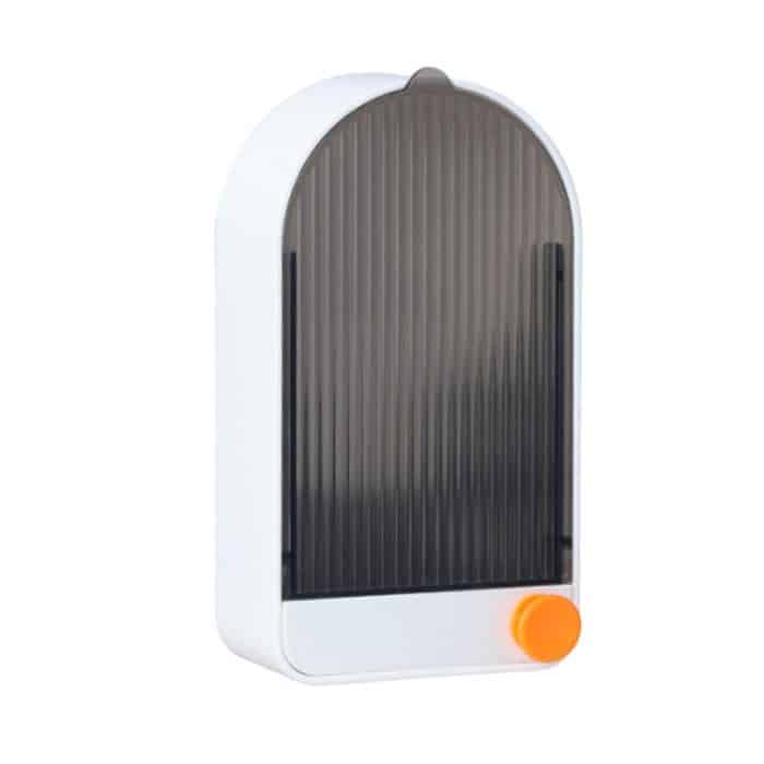 2 Stück Badezimmer-Wand-Seifenschale mit Deckel, White Gray, White Orange, Pink White, Green Gray – Bild 1