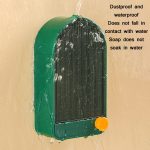 2 Stück Badezimmer-Wand-Seifenschale mit Deckel, White Gray, White Orange, Pink White, Green Gray – Bild 4