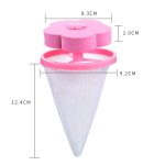 10 Stück C2096 Filterbeutel aus schwimmendem Material für Waschmaschinen, Blue, Pink – Bild 7