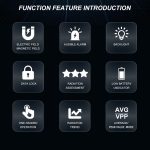 ET925 Große Bildschirm Digitalanzeige Elektromagnetischer Strahlungsdetektor – Bild 5