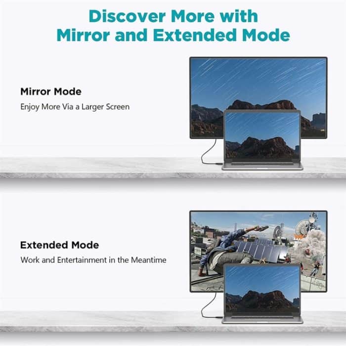 QGeeM QG-AV16 HD-TV-Blu-Ray-Projektion, HDMI-TV-Kabel unterstützt 4K, 1 m, 1.83 m, 3 m – Bild 5