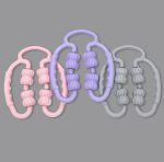 Ringförmige Rovepripe-Schaumstoffrolle Massagerolle (zufällige Farbe liefern) – Bild 2