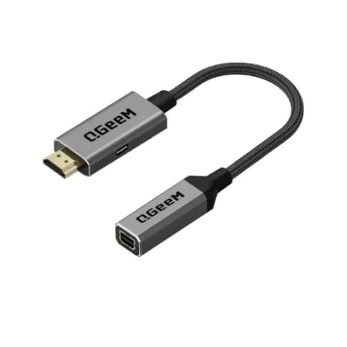 QGeeM QG-HD02 HDMI Single zu Mini DP Konverter – Bild 1