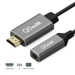 QGeeM QG-HD02 HDMI Single zu Mini DP Konverter – Bild 2