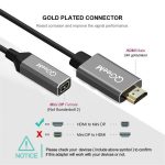 QGeeM QG-HD02 HDMI Single zu Mini DP Konverter – Bild 4