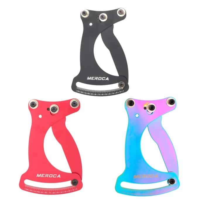 MEROCA Fahrradring-Kalibrierungswerkzeug, Speichenspannungsrohr-Radsatz, Stahldraht, Black, Red, Colorful, Black+Wrench, Red+Wrench, Colorful+Wrench – Bild 7