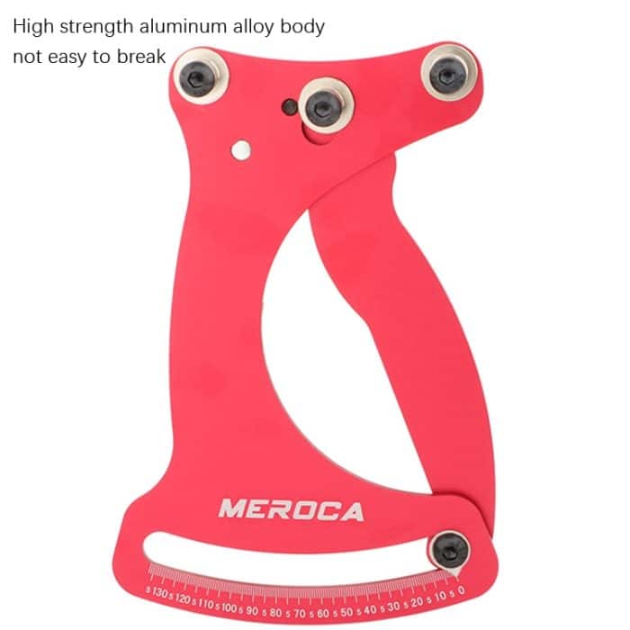 MEROCA Fahrradring-Kalibrierungswerkzeug, Speichenspannungsrohr-Radsatz, Stahldraht, Black, Red, Colorful, Black+Wrench, Red+Wrench, Colorful+Wrench – Bild 3