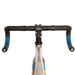 JH085 Chrysanthemenmuster Stoßdämpfung Farbverlauf Fahrradlenker, Black Bottom White Print, Black Bottom Red Print, Black Bottom Fluorescent Yellow Printing, Black Bottom Pink Printing, Black Bottom Blue Printing, Black Bottom Cyan Print... – Bild 5