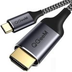 QGeeM QG-UA09 Typ-C-auf-HDMI-Kabel, 1.2m, 1.8m, 3m