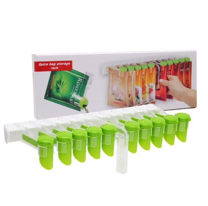 Küchen-Wandmontage-Gewürz-Rack ohne Stanzen von Saison-Taschen-Rack – Bild 1