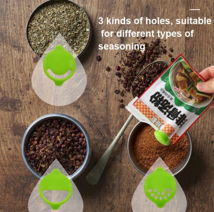 Küchen-Wandmontage-Gewürz-Rack ohne Stanzen von Saison-Taschen-Rack – Bild 4