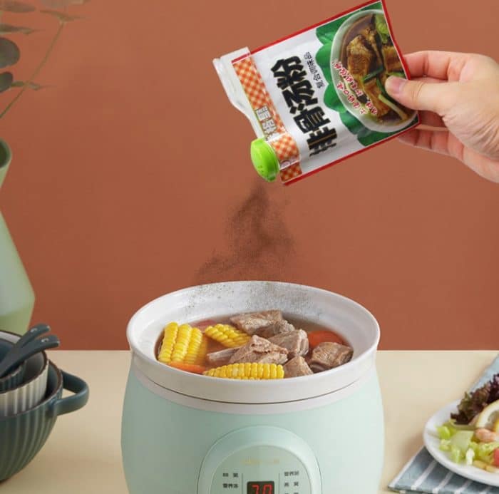 Küchen-Wandmontage-Gewürz-Rack ohne Stanzen von Saison-Taschen-Rack – Bild 5