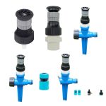 Grüner Rasensprinkler, Bewässerung, 4 Punkte, verstellbarer Streusprinkler, Internal Thread Sprinkler, External Thread Sprinkler, Sprinkler + Ground Plug, Sprinkler + Ground Plug + Quick Connect, Sprinkler + Ground Plug +  Joint Set – Bild 2