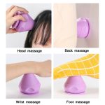 Silikon-Muskelmembran-Muskelmassageball mit Saugnapf, 1 Grey, 2 Blue, 2 Pink, 2 Purple – Bild 6