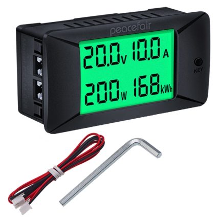 Peacefair PZEM-025 DC Multifunktionaler DC-Digitalanzeigetester, 50A, 100A, 200A, 300A