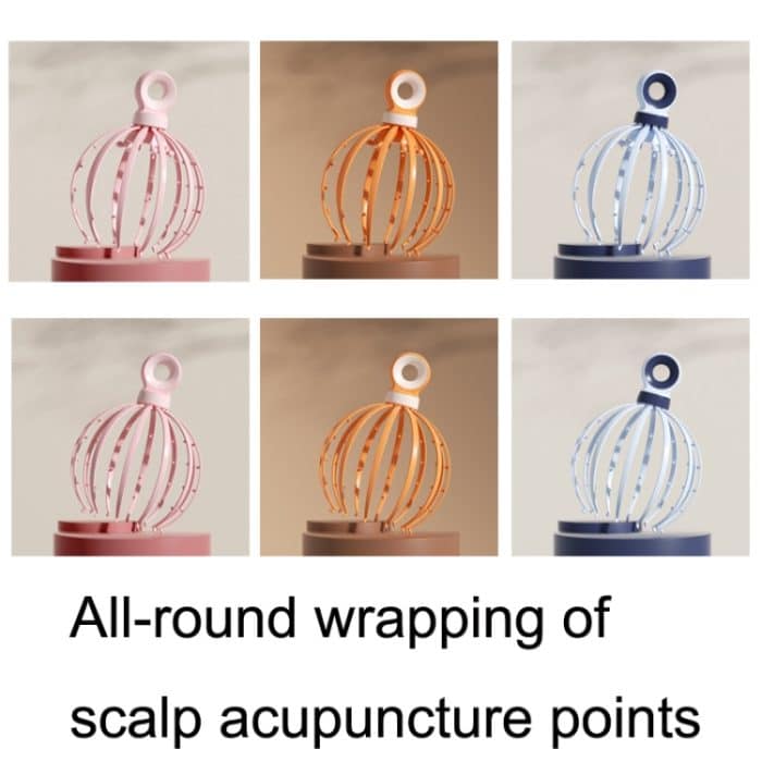 3 PCS D18 Kopfmassagegerät Entspannen Sie das Kopfhaut-Meridian-Massagegerät, Stil:, 18 Claw (Pink), 18 Claw (Yellow), 18 Claw (Blue), 12 Claw (Pink), 12 Claw (Yellow), 12 Claw (Blue) – Bild 2