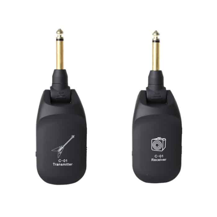 TBD0602077201A.jpg C01 E-Gitarre Drahtloser Audio-Sender-Empfänger, Black – Bild 1