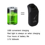 C01 E-Gitarre Drahtloser Audio-Sender-Empfänger, Black – Bild 4