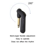 C01 E-Gitarre Drahtloser Audio-Sender-Empfänger, Black – Bild 5