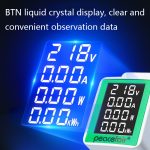 PeaceFair Pzem-008 4 In 1 multifunktionaler AC Digital-Display-Schienenmonitor – Bild 4