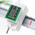 PeaceFair Pzem-008 4 In 1 multifunktionaler AC Digital-Display-Schienenmonitor – Bild 7