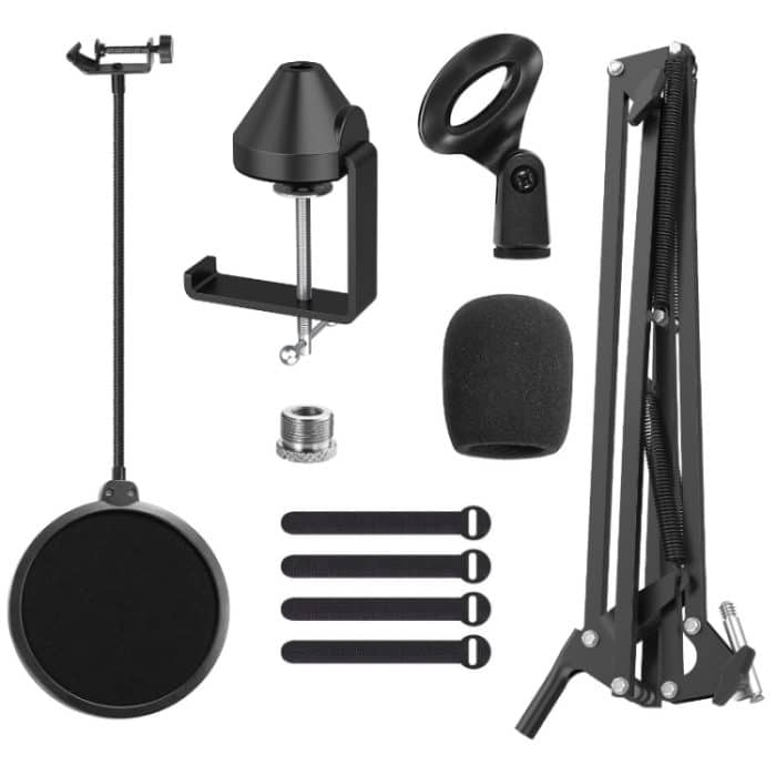 Desktop-faltbares Live-Kondensator-Mikrofon-Gimbal-Halterung – Bild 2