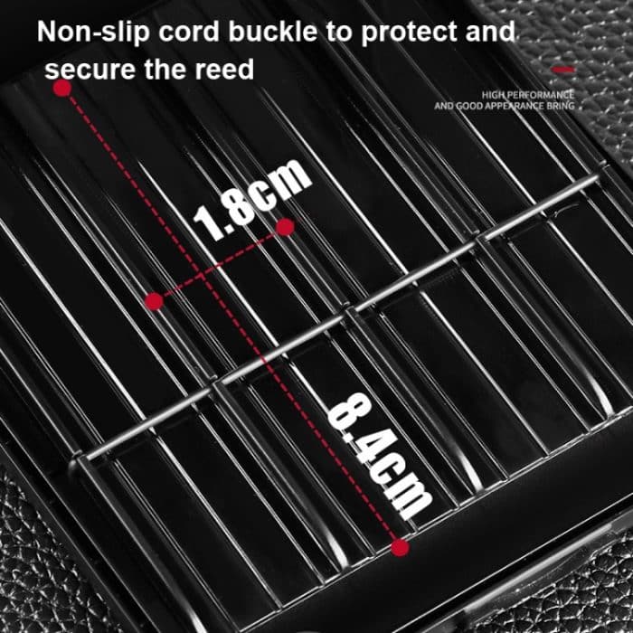 Solo SR-85 SAX Reed Case kann 8 Schilf halten – Bild 6