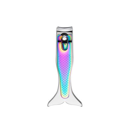 Farbe Titan Nagelknipser Farbverlauf Meerjungfrau Griff Nagelknipser Nail Art Tool, 3 PCS Small, 3 PCS Large, 3 In 1