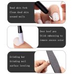 2-teiliges 12-in-1-Pediküre-Werkzeugset aus Edelstahl – Bild 6