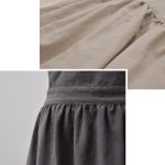 Baumwolle und Leinen Eltern-Kind-Malschürze Backen Kaffee Arbeitskleidung, Größe:, Childrens (Gray), Childrens (Oats), Childrens (Pink), Adults (Gray), Adults (oat), Adult ( Pink) – Bild 4