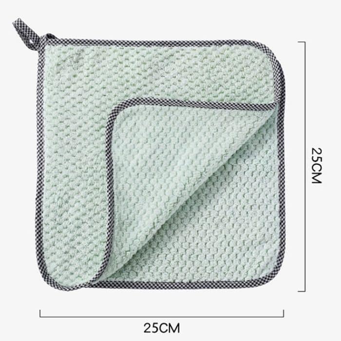 4 Stück Handtücher zum Aufhängen, Geschirrtuch, Küchenlappen, antihaftbeschichtet, ölabsorbierendes Handtuch – Bild 3