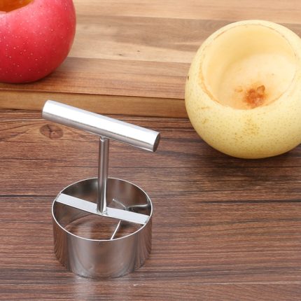 304 Edelstahl Obstkernzieher Kerngräber, Small, Large