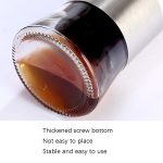 4 Stück Edelstahl-Glas-Ölflasche für die Küche, gepresste Gewürzflasche, 200ml, 300ml, 500ml – Bild 6