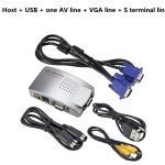 PC-Wandler-Feld VGA in AV Converter Video Switch Box – Bild 5